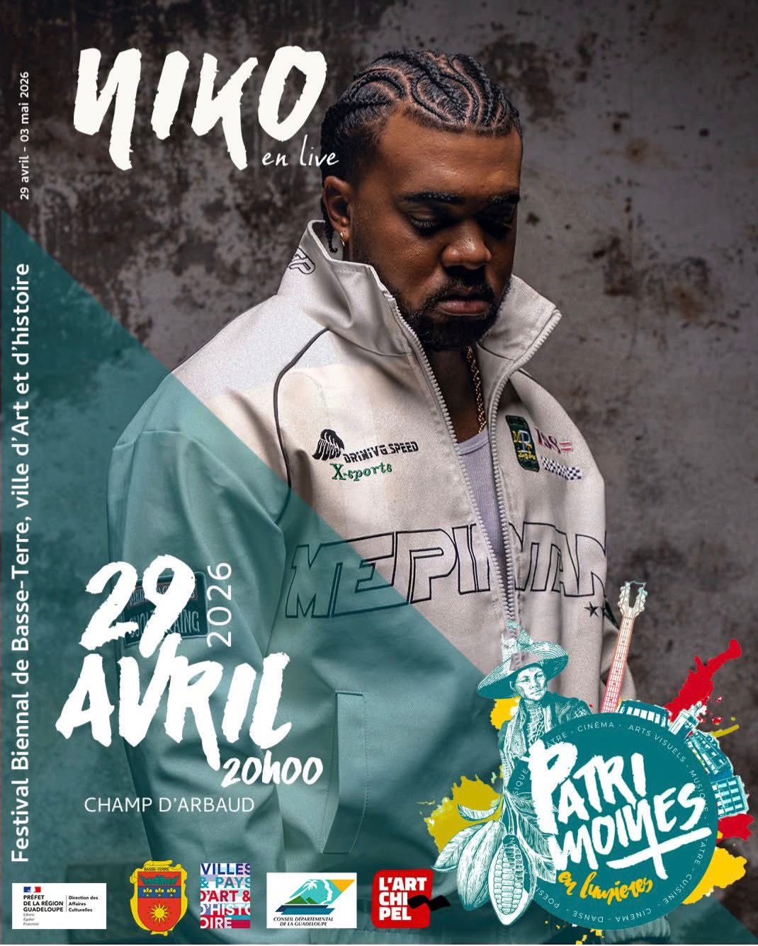 NIKO en Live !-Mercredi 29 avril 2026